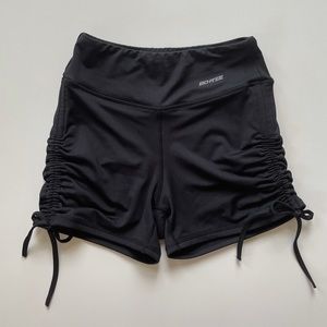 Bo + Tee attitude high waisted slinky shorts